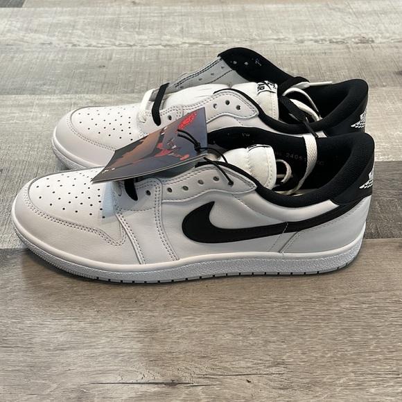 AIR JORDAN 1 LOW 85 - WHITE/BLACK/NEUTRAL GREY - Picture 5 of 6